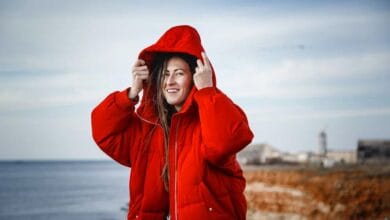 Damen-Regenjacke für den Winter (depositphotos.com)